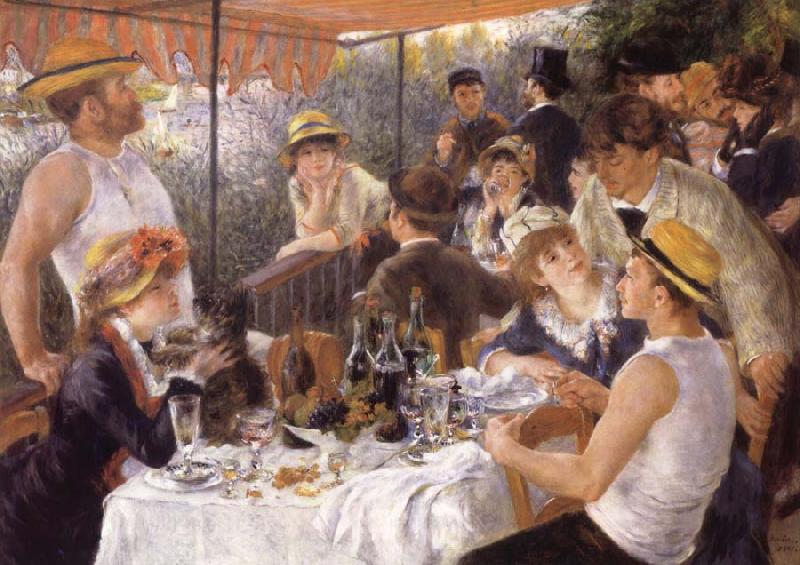 Pierre-Auguste Renoir The Boottochtje Sweden oil painting art